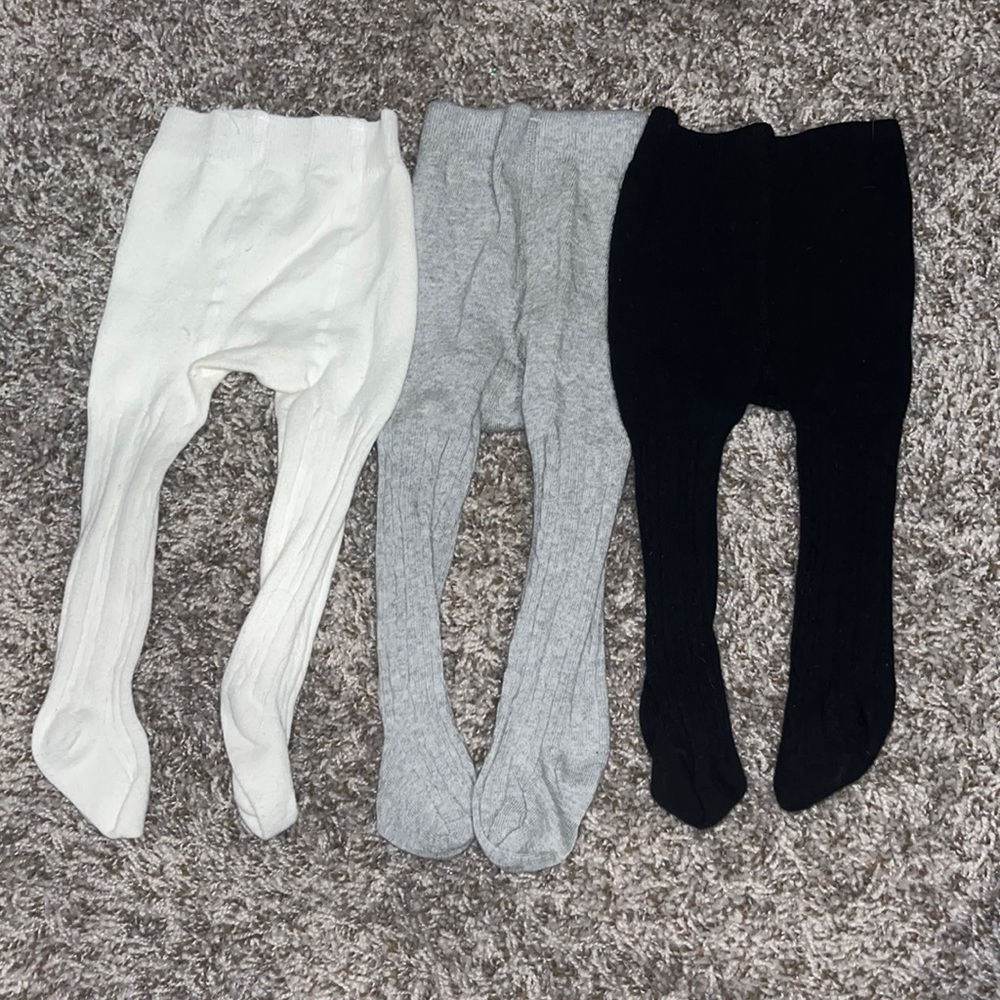 3M baby girl legging stockings